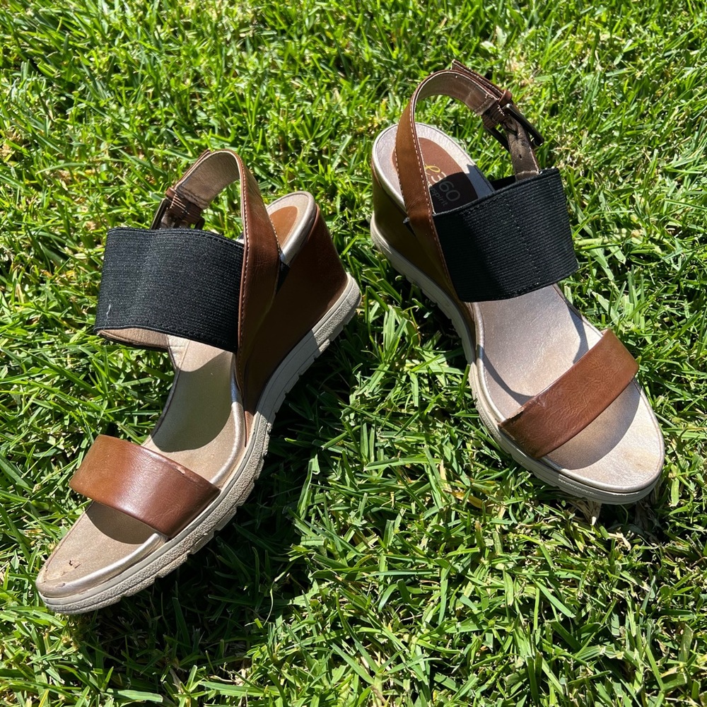 Easy Spirit Hagano Wedge Sandals